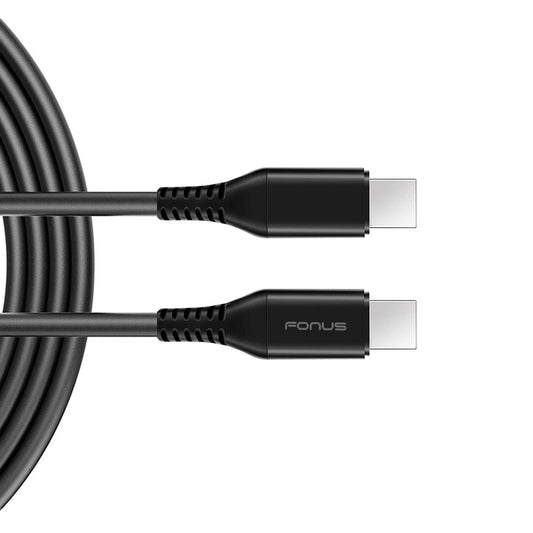 image of 10ft Long USB-C Cable PD Fast Charger Cord Power Wire (Type-C to Type-C) Sync  - BFK53 1464-1