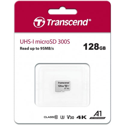 128GB Memory Card Transcend High Speed MicroSD Class A1 U3 MicroSDXC  - BFV20 1385-2