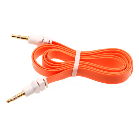 image of Aux Cable 3.5mm Adapter Car Stereo Aux-in Audio Cord Speaker Jack Wire  - BFJ04 375-1