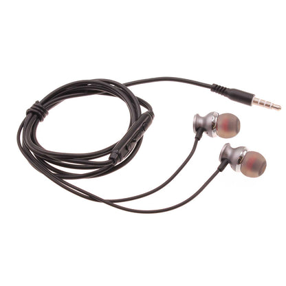 Wired Earphones Hi-Fi Sound Headphones Handsfree Mic Headset Metal Earbuds  - BFD99 1580-1