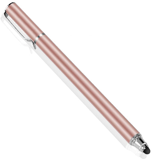 image of Pink Stylus Touch Screen Pen Fiber Tip Aluminum Lightweight  - BFZ52 1678-1