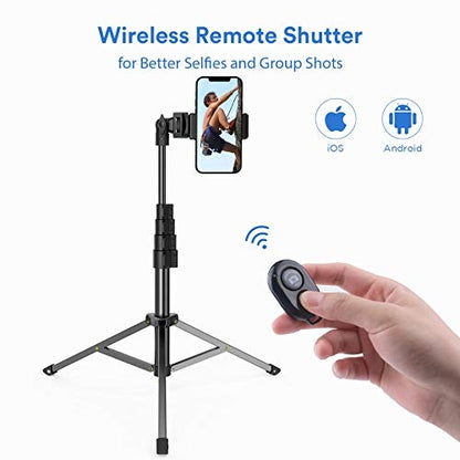 Tripod Selfie Stick Wireless Monopod Remote Shutter Built-in Self-Portrait  - BFB98 1591-2