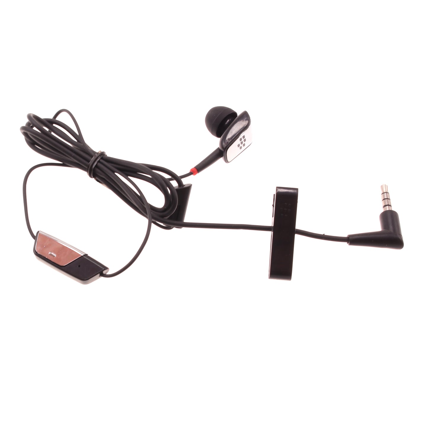 Mono Headset Wired Earphone Handsfree Mic 3.5mm Headphone Single Earbud  - BFB55 410-1