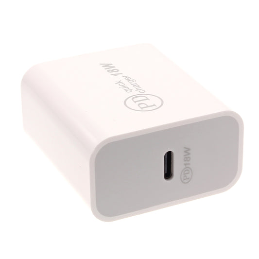 image of 18W Fast Home Charger PD Type-C Quick Power Adapter Travel  - BFS34 1430-1