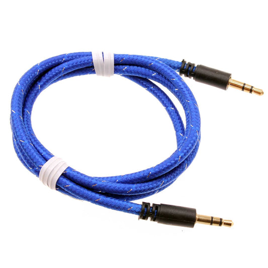 image of Aux Cable 3.5mm Adapter Car Stereo Aux-in Audio Cord Speaker Jack Wire  - BFK16 399-1