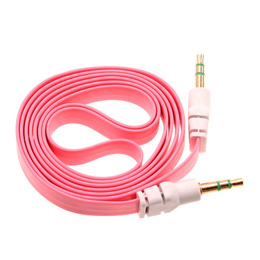 image of Aux Cable 3.5mm Adapter Car Stereo Aux-in Audio Cord Speaker Jack Wire  - BFJ28 378-1