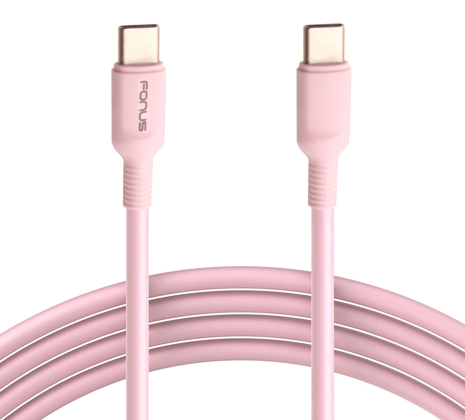 Pink 10ft Long Cable USB-C to Type-C PD Fast Charger Cord Power Wire  - BFA15 1585-1