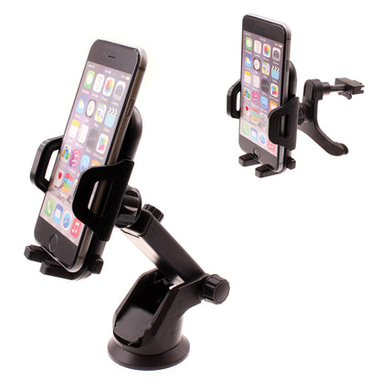 Car Mount  Windshield   Air Vent  Phone Holder Glass Cradle Suction -D 1999-1