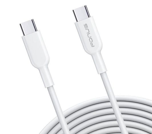 image of USB-C Cable 10ft Long Fast Charger Cord Power Wire Type-C to Type-C   - BFR26 1040-1