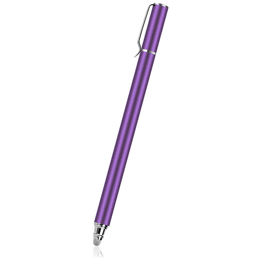 image of Purple Stylus Touch Screen Pen Fiber Tip Aluminum Lightweight  - BFZ55 1681-1