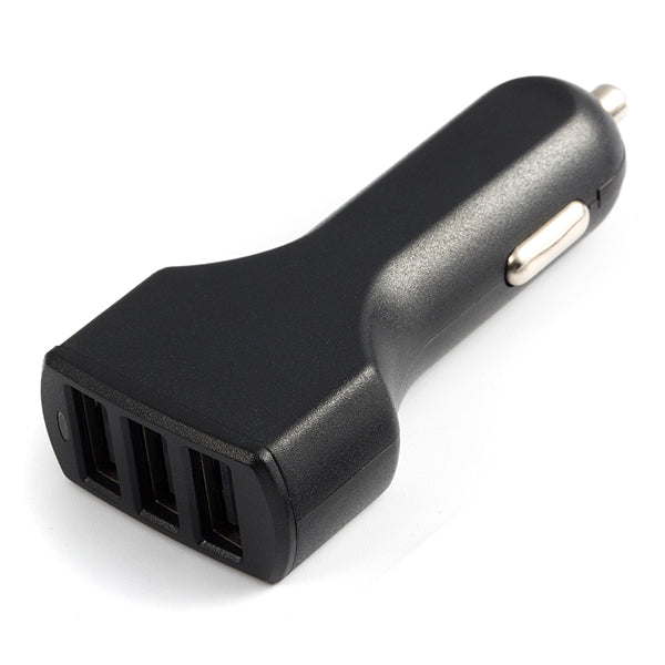 Car Charger 36W 3-Port USB 4.8A DC Socket Plug-in  - BFK62 843-7