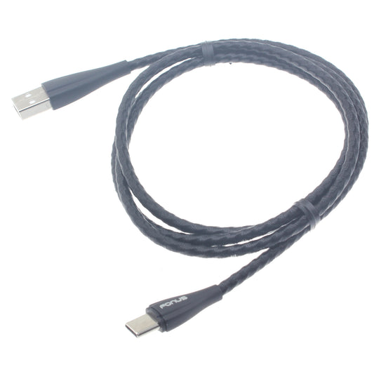 Metal USB Cable Type-C Charger Cord Power Wire USB-C  - BFL60 1237-1