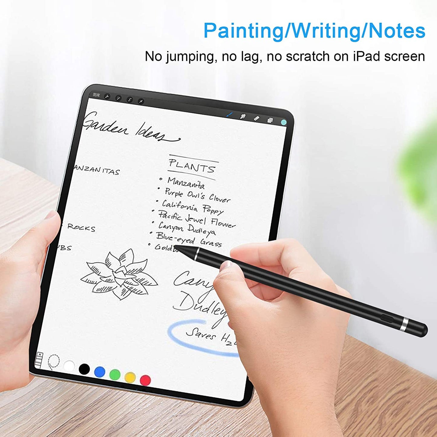 Active Stylus Pen Digital Capacitive Touch Rechargeable Palm Rejection  - BFD37 1907-2