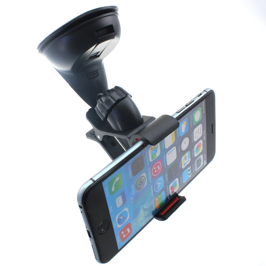 image of Car Mount Dash Windshield Holder Cradle Swivel  - BFK56 672-1