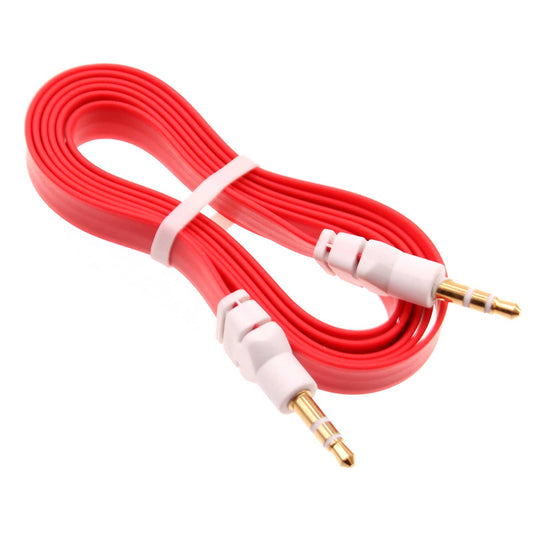 image of Aux Cable 3.5mm Adapter Car Stereo Aux-in Audio Cord Speaker Jack Wire  - BFB61 404-1