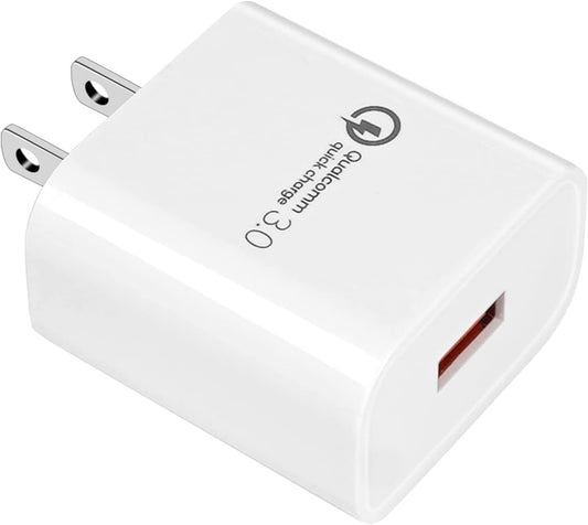 image of Quick Home Charger 18W USB Travel Wall Power  - BFG01 1224-1