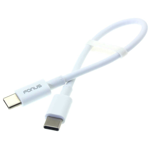 image of Short USB-C Cable PD Fast Charge Cord Power Wire Wire Type-C to Type-C  - BFG57 1400-1