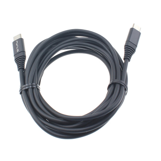 image of USB-C Cable 10ft Long Fast Charge Power Cord (Type-C to Type-C) Wire  - BFK92 1020-1