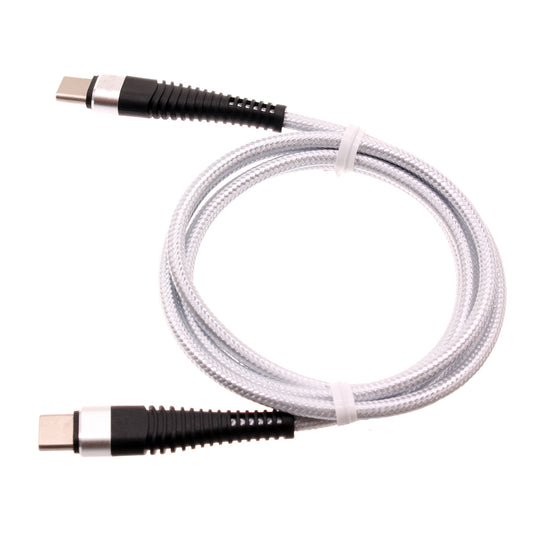 image of 3ft PD Cable Type-C to USB-C Fast Charger Cord Power Wire Sync  - BFE11 1491-1