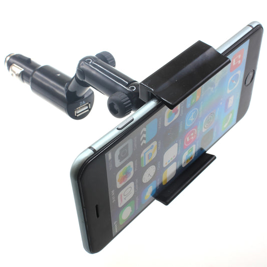 image of Car Mount Charger Holder DC Socket USB Port Cradle  - BFM50 681-1