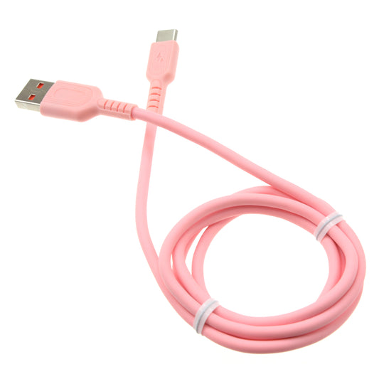 image of 3ft USB-C Cable Pink Charger Cord Power Wire Type-C  - BFG62 1415-1