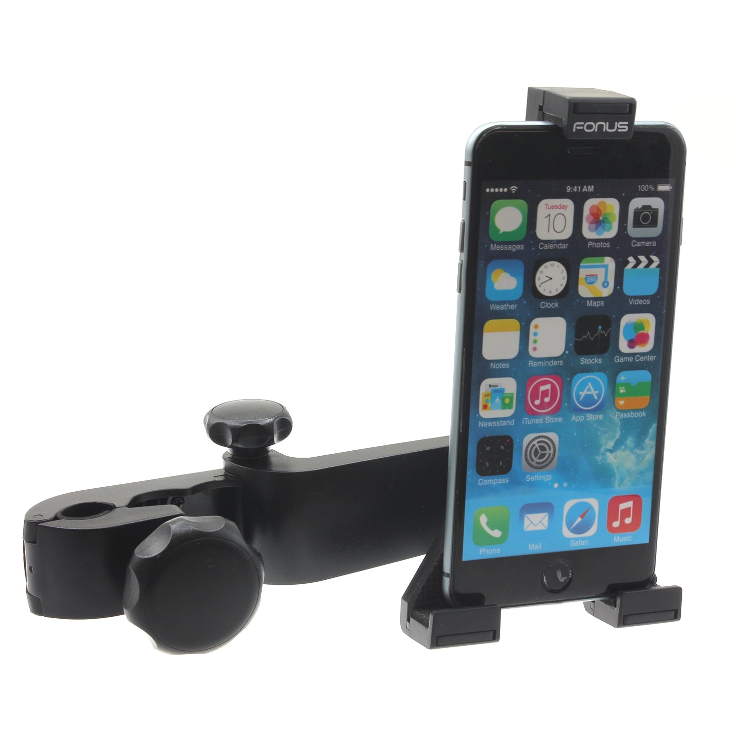 Car Mount Headrest Holder Back Seat Cradle Swivel   - BFB28 953-1