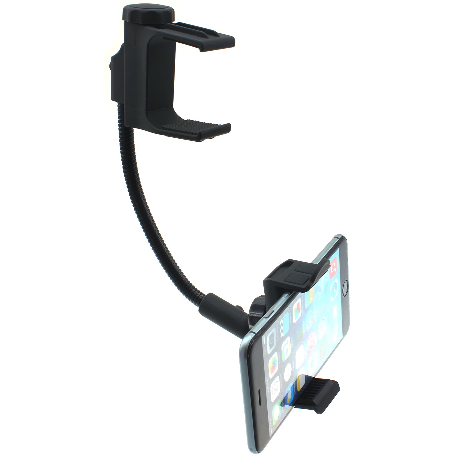 Car Mount Mirror Holder Rear View Swivel Cradle Stron Grip  - BFJ89 682-1