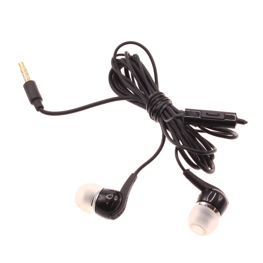 image of Wired Earphones Headphones Handsfree Mic 3.5mm Headset Earbuds  - BFA48 324-1