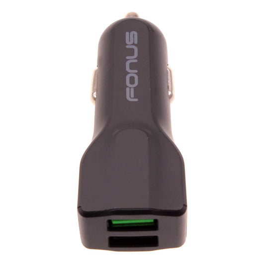 image of Car Charger 30W 2-Port USB Power Adapter DC Socket  - BFA68 1066-1