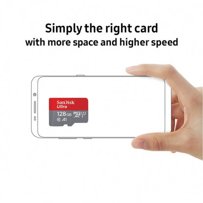 128GB Memory Card Sandisk Ultra High Speed MicroSD Class 10 MicroSDXC   - BFS03 861-3