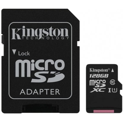 128GB Memory Card Kingston High Speed MicroSD Class 10 MicroSDXC  - BFV35 1588-5