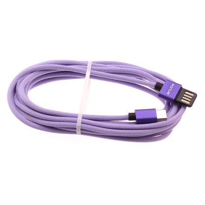 10ft USB-C Cable Purple Extra Long Fast Charger Power Cord Type-C  - BFA93 1551-1