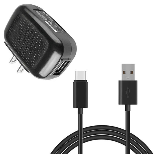 image of Home Wall USB Charger with 6ft Long Type-C Cable 2030-1