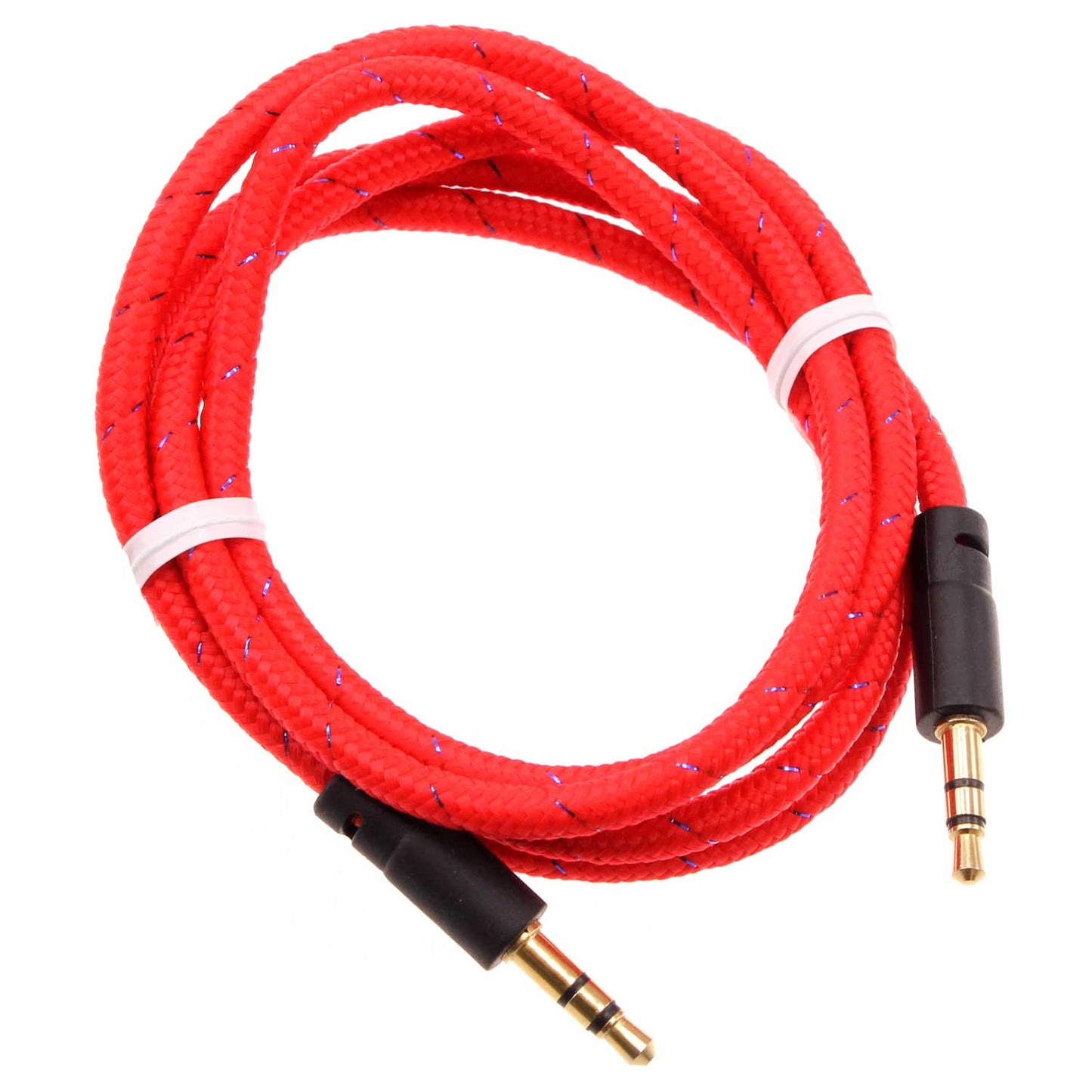 Aux Cable 3.5mm Adapter Car Stereo Aux-in Audio Cord Speaker Jack Wire  - BFM98 402-1