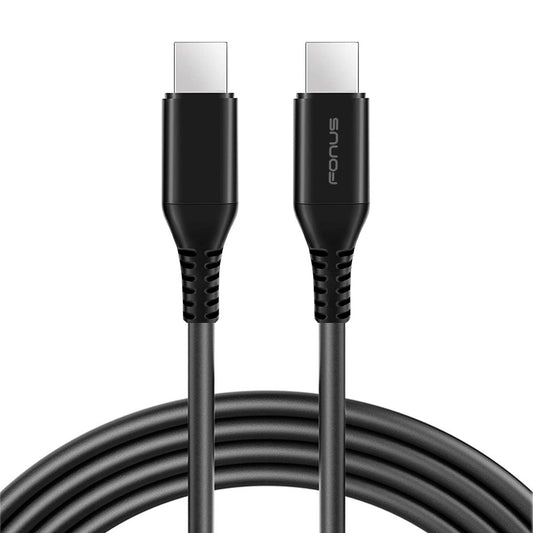 image of 10ft Long USB-C Cable PD Fast Charger Cord Power Wire (Type-C to Type-C) Sync  - BFK53 1464-1