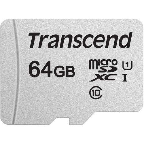 image of 64GB Memory Card Transcend High Speed MicroSD Class 10 MicroSDXC  - BFV19 1384-1