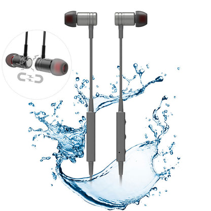 Wireless Headset Sports Earphones Hands-free Microphone Neckband Headphones  - BFJ85 487-2