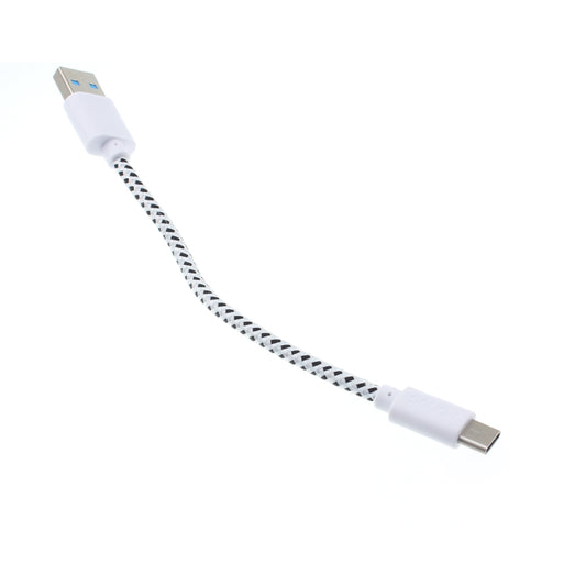 Short USB Cable Type-C Charger Cord Power Wire USB-C  - BFS39 939-1