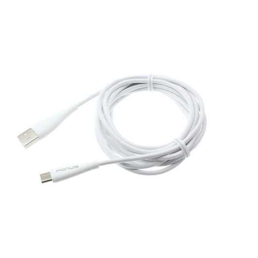 image of 10ft USB Cable Type-C Charger Cord Power Wire USB-C  - BFR10 1024-1