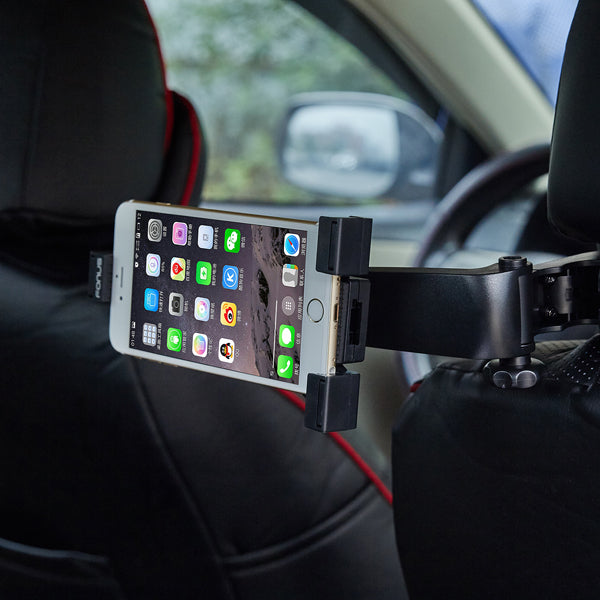 Car Mount Headrest Holder Back Seat Cradle Swivel   - BFB28 953-3