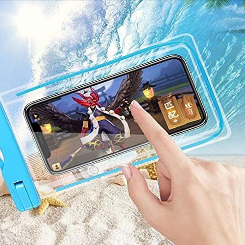 Waterproof Case  2 Pieces Underwater Bag For Pool Sea Floating Cover Touch Screen  - BFE47+A47 1988-5