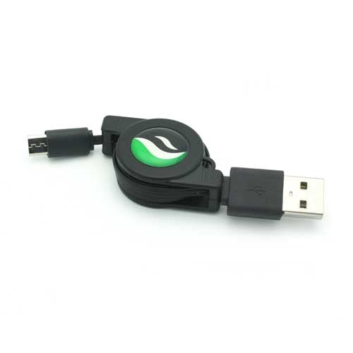 USB Cable Retractable MicroUSB Charger Power Cord  - BFC92 196-4