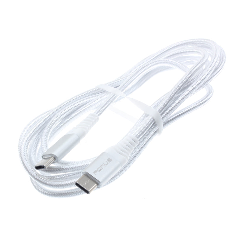 USB-C Cable 10ft Long Fast Charger Power Cord (Type-C to Type-C) Wire  - BFR21 1036-2