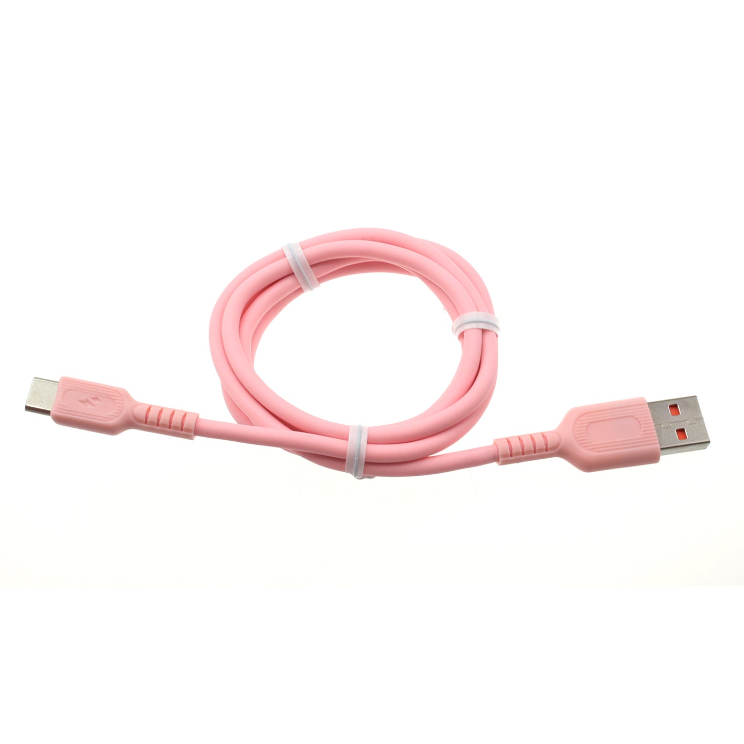 3ft USB-C Cable Pink Charger Cord Power Wire Type-C  - BFG62 1415-1