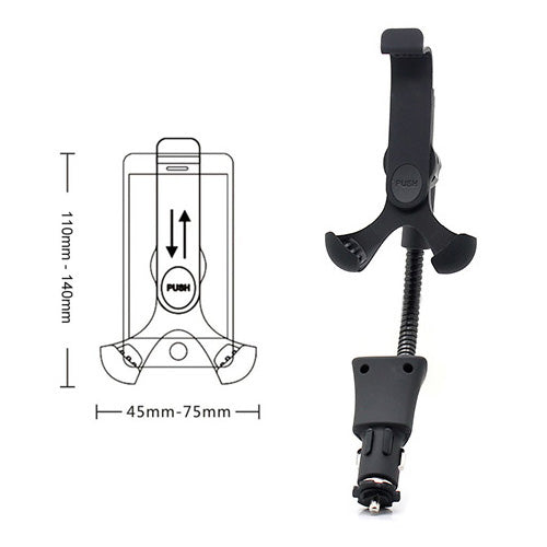 Car Mount Charger Holder DC Socket USB Port Cradle  - BFC98 660-3