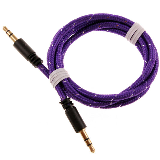 image of Aux Cable 3.5mm Adapter Car Stereo Aux-in Audio Cord Speaker Jack Wire  - BFP02 401-1