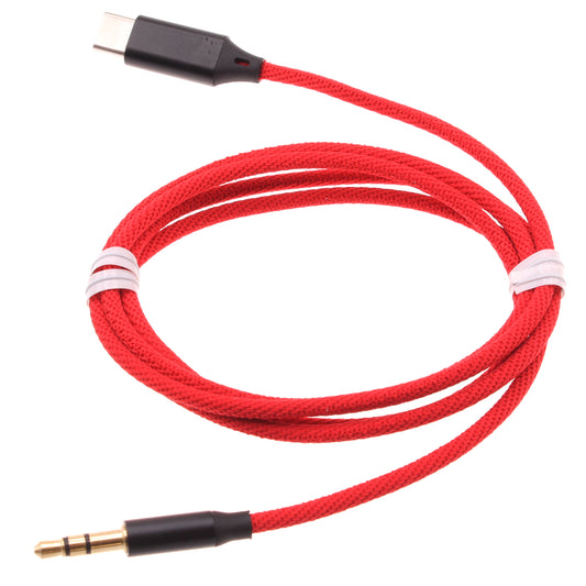 image of Aux Cable USB-C to 3.5mm Audio Cord Car Stereo Aux-in Adapter Speaker Jack Wire  - BFE42 1501-1