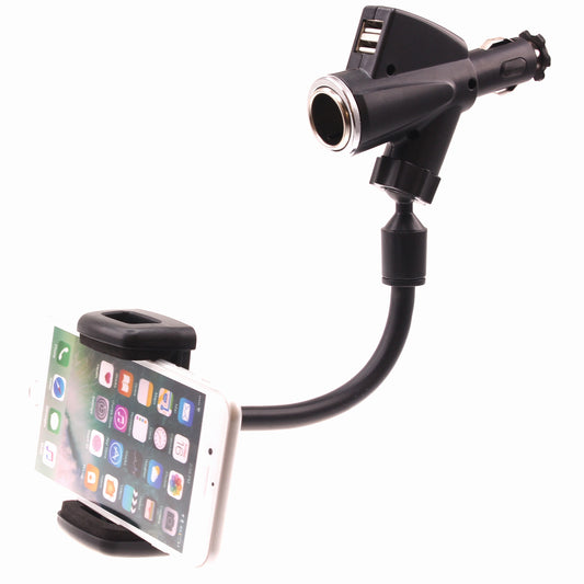 image of Car Mount Charger Holder DC Socket USB Port Cradle  - BFD69 640-1