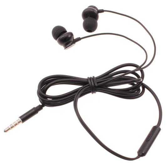 image of Wired Earphones Hi-Fi Sound Headphones Handsfree Mic Headset Metal Earbuds  - BFJ22 1576-1