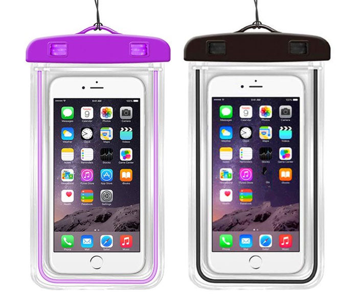 Waterproof Case  2 Pieces Underwater Bag For Pool Sea Floating Cover Touch Screen  - BFE47+A47 1988-1